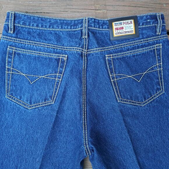 Ice Pole Denim Jeans Mens Vintage 38x32 - Picture 5 of 12